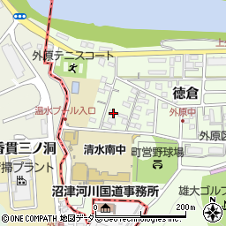 静岡県駿東郡清水町徳倉2684周辺の地図