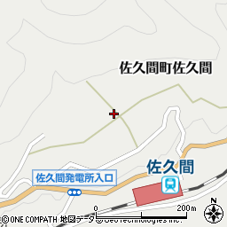 静岡県浜松市天竜区佐久間町佐久間2523周辺の地図