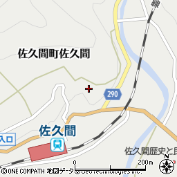 静岡県浜松市天竜区佐久間町佐久間2255周辺の地図