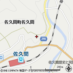 静岡県浜松市天竜区佐久間町佐久間2245周辺の地図