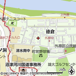 静岡県駿東郡清水町徳倉2660周辺の地図