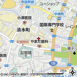 静岡県熱海市清水町7-17周辺の地図