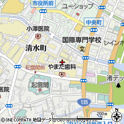 静岡県熱海市清水町7周辺の地図