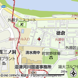 静岡県駿東郡清水町徳倉2676周辺の地図
