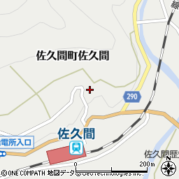 静岡県浜松市天竜区佐久間町佐久間2257-7周辺の地図