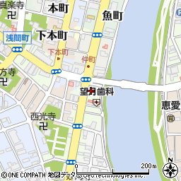 静岡県沼津市宮町15周辺の地図