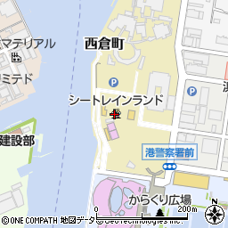 名古屋港シートレインランド周辺の地図