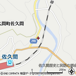 静岡県浜松市天竜区佐久間町佐久間2283-5周辺の地図