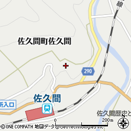 静岡県浜松市天竜区佐久間町佐久間2257-2周辺の地図
