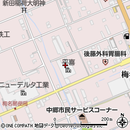 株式会社平喜　三島支店周辺の地図