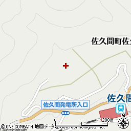 静岡県浜松市天竜区佐久間町佐久間2515周辺の地図