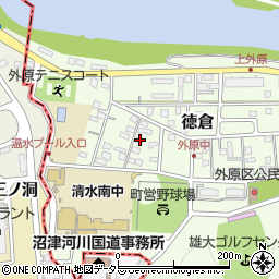 静岡県駿東郡清水町徳倉2666周辺の地図
