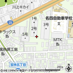 名港海運株式会社　現場事務所　名四国道周辺の地図