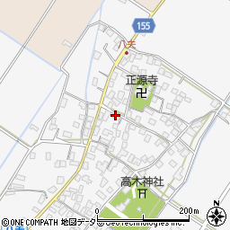 滋賀県野洲市八夫1483周辺の地図