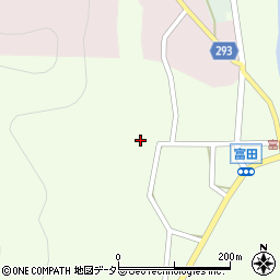 兵庫県丹波市山南町小野尻富田517周辺の地図