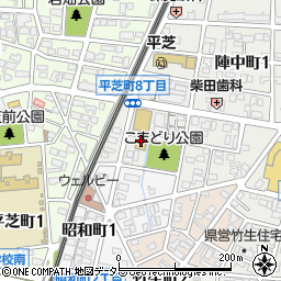 豊田市役所そのほかの施設　豊田高等職業訓練校周辺の地図