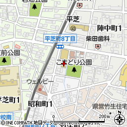 豊田市役所そのほかの施設　豊田高等職業訓練校周辺の地図