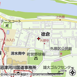 静岡県駿東郡清水町徳倉2654周辺の地図