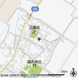 滋賀県野洲市八夫1522周辺の地図