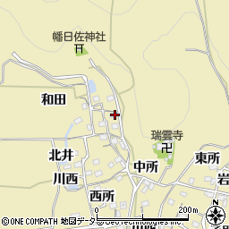 京都府南丹市八木町氷所和田周辺の地図