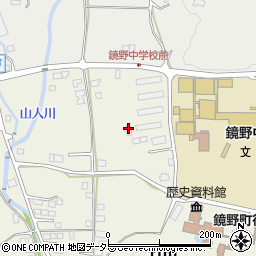 岡山県鏡野町（苫田郡）竹田周辺の地図