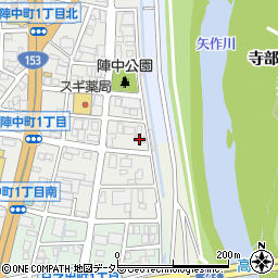 中部電気保安協会　豊田営業所周辺の地図