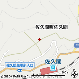 静岡県浜松市天竜区佐久間町佐久間2527周辺の地図