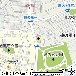 愛知トヨタ自動車滝の水公園店周辺の地図