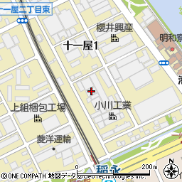 千代田鋲螺　第二工場周辺の地図