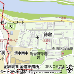 静岡県駿東郡清水町徳倉2662周辺の地図