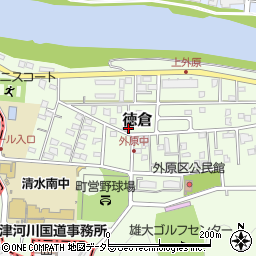 静岡県駿東郡清水町徳倉2582周辺の地図