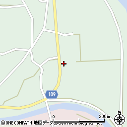 兵庫県丹波市山南町北和田258周辺の地図