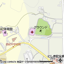 丹波篠山市立西紀運動公園温水プール周辺の地図