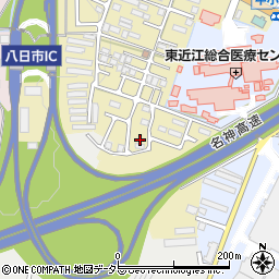 滋賀県東近江市中小路町516周辺の地図