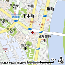 勝亦商会周辺の地図