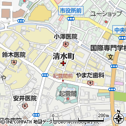 静岡県熱海市清水町11周辺の地図