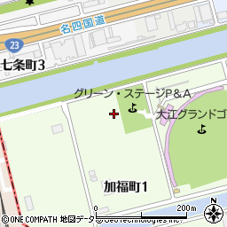 愛知県名古屋市南区加福町1丁目周辺の地図