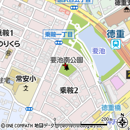 地下鉄桜通線　徳重駅周辺の地図