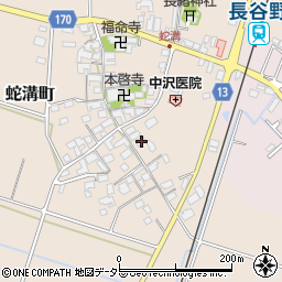 滋賀県東近江市蛇溝町95周辺の地図