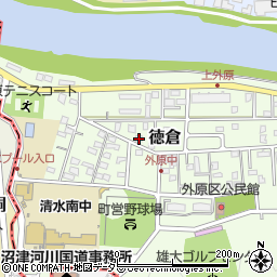 静岡県駿東郡清水町徳倉2575周辺の地図
