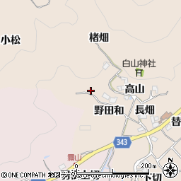 愛知県豊田市霧山町野田和37周辺の地図