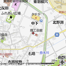 東郷町シルバー人材センター（公益社団法人）周辺の地図