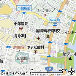 静岡県熱海市清水町4周辺の地図