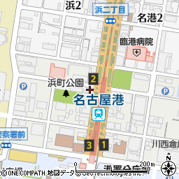 名古屋海運株式会社周辺の地図