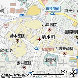 松浦時計店周辺の地図