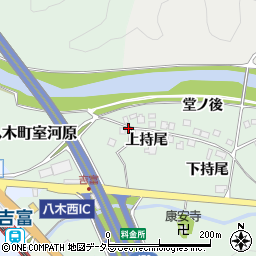 京都府南丹市八木町室河原北河原周辺の地図