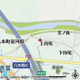 京都府南丹市八木町室河原（北河原）周辺の地図