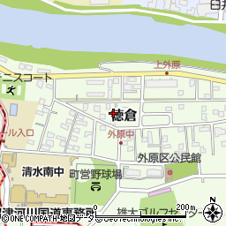 静岡県駿東郡清水町徳倉2573周辺の地図