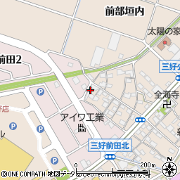 愛知県みよし市三好町新屋1周辺の地図