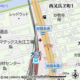 ＴＯＰ　大江支店周辺の地図
